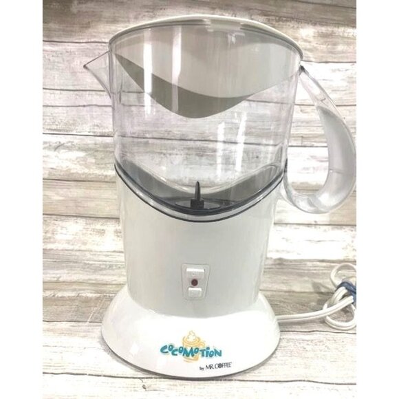 Vintage Mr. Coffee Cocomotion HC4 Electric Hot Chocolate Maker White - Picture 2 of 9